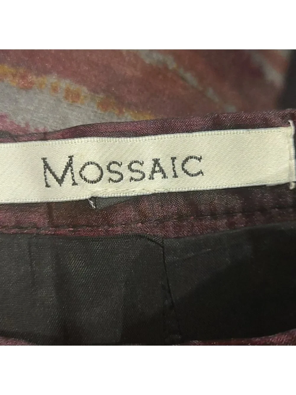 Mossiac Layered Skirt with pleats